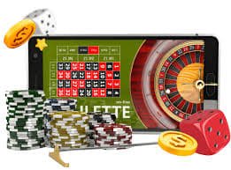 Antarmuka aplikasi mobile peri hoki menampilkan menu sportsbook dan live-dealer